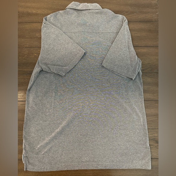 Southern Marsh Heather Gray Short Sleeve Polo Shirt Size M - Picture 3 of 5